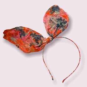 Crewcuts Headband Adjustable Floral Rabbit Ears